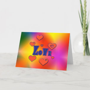Love Holiday Card