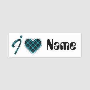Love, holiday, Valentine's day Name Tag