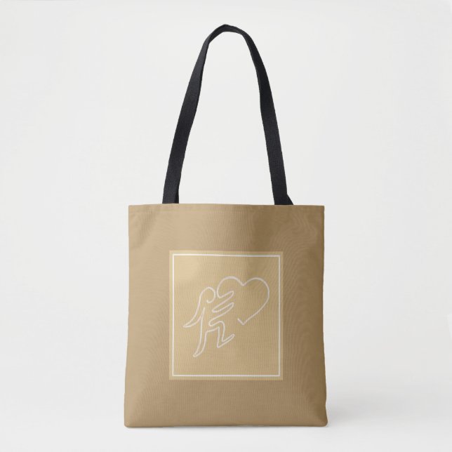 LOVE (HONEY) TOTE BAG (Front)