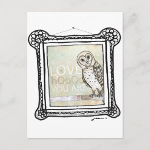 love hoo postcard