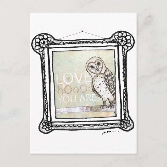 love hoo postcard (Front)