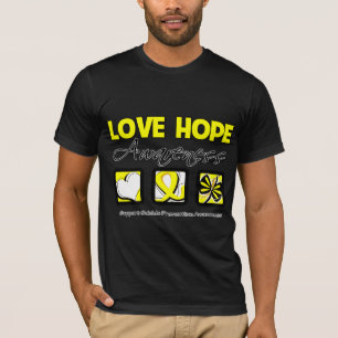 Love Hope Awareness Suicide Prevention T-Shirt