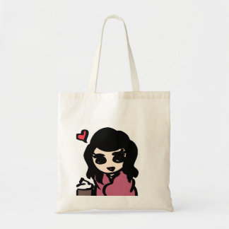 Love hot chocolate tote bag