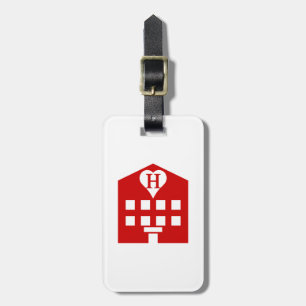 Love Hotel Japanese Emoji Luggage Tag