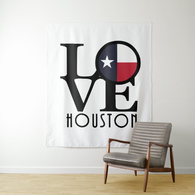 LOVE Houston Tapestry (In Situ)