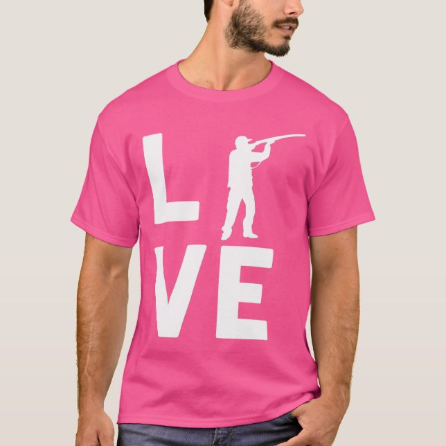 Love Hunting Shooting T-Shirt (Front)