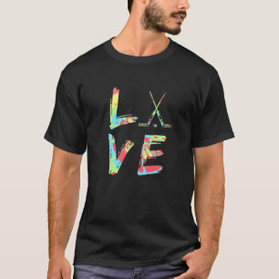 Love Ice Hockey Player Expert Coach Sports Graphi T-Shirt