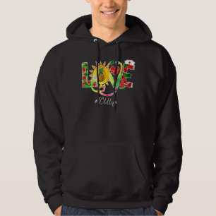 Love Icu Nurse Off Duty Watermelon Pineapple Summe Hoodie