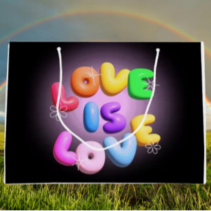 Love in 3D Large Gift Bag