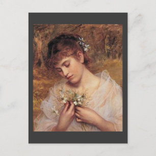 Love in a Mist by Sophie Anderson Postcard
