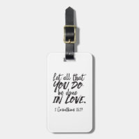 Love in Action - 1 Corinthians 16:14 Inspirational