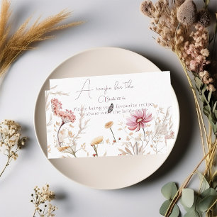 Love in bloom Bridal shower   Enclosure Card