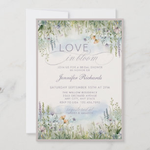 Love in Bloom Bridal Shower Invitation