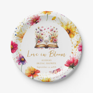 Love In Bloom Bridal Shower Napkins Paper Plate