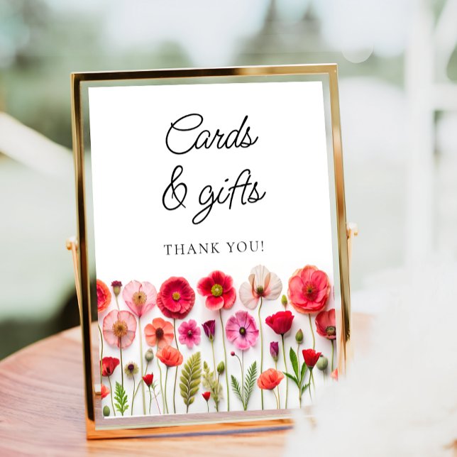 Love in Bloom Cards and Gifts Bridal Shower Poster (Creator Uploaded)