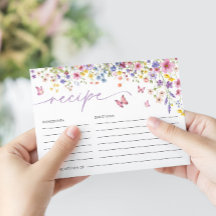 Love in Bloom Floral Butterfly Bridal Shower