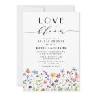 Love in Bloom Floral Spring Summer Bridal Shower