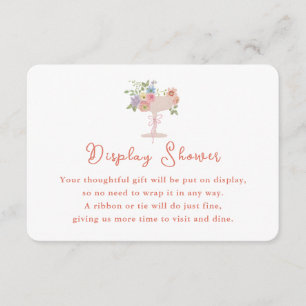 Love in Bloom Garden Bridal Shower Display Insert