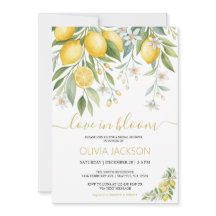 Love in Bloom | Lemon Blossom Bridal Shower