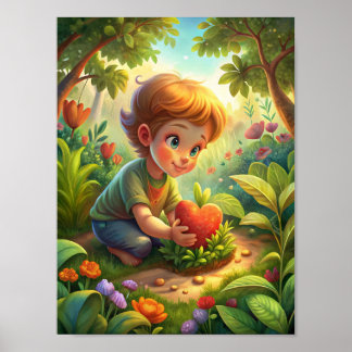 "Love in Bloom" Poster