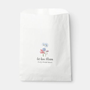Love in Bloom Wildflower Favor Bags