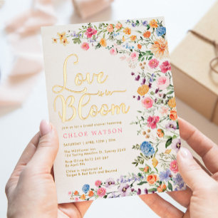 Love in Bloom Wildflower Meadow Bridal Shower