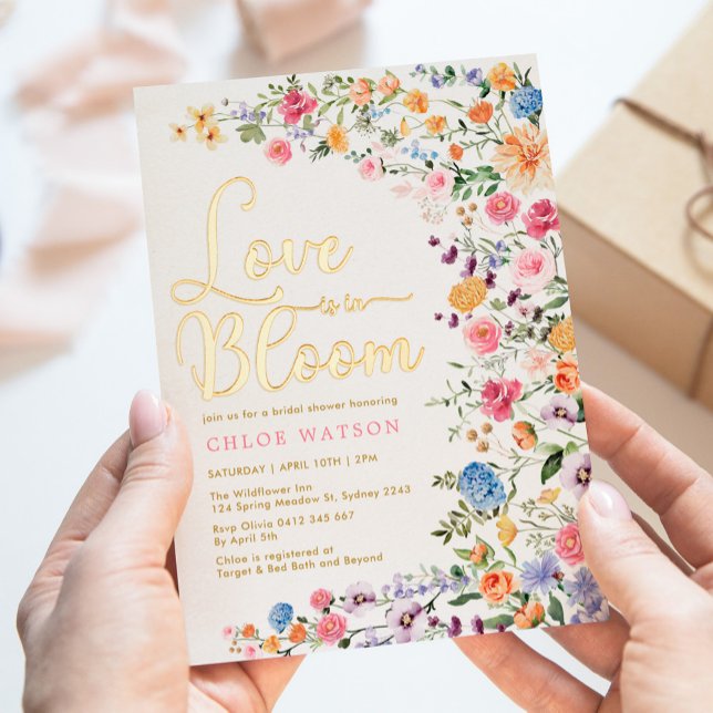 Love in Bloom Wildflower Meadow Bridal Shower  (Creator Uploaded)