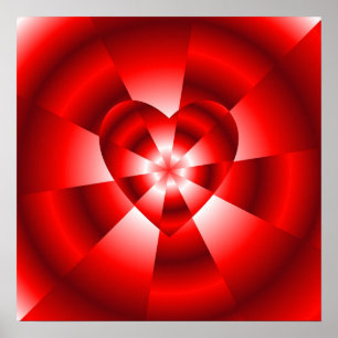 Love in Disguise - Red Radiance Poster