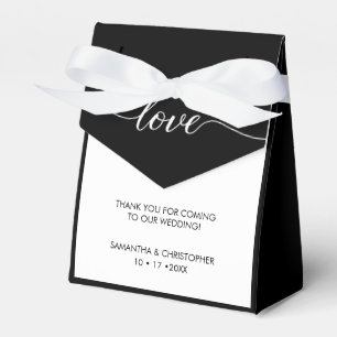 Love in Elegance: Personalised Wedding Favour Boxe Box