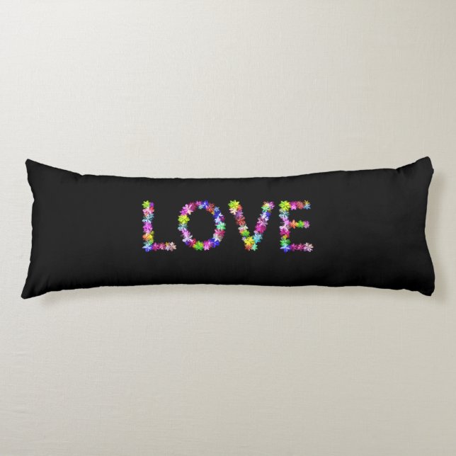 Love in Every Form | Inspirational  Body Cushion (Front)