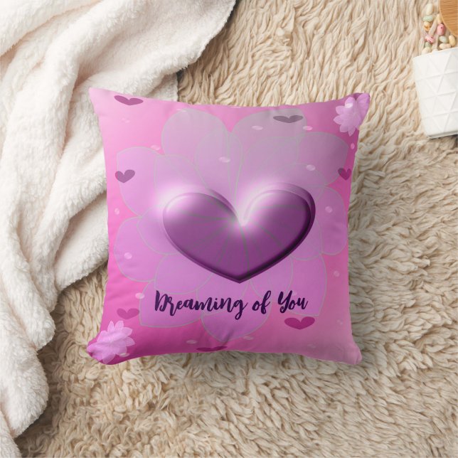 Love in Every Hug throw pillow (Blanket)