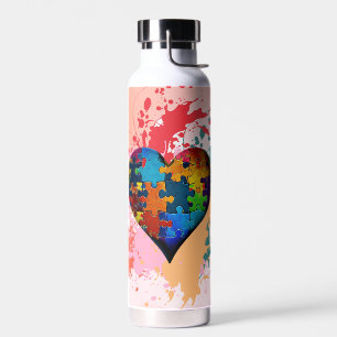Love in Every Piece Water Bottle
