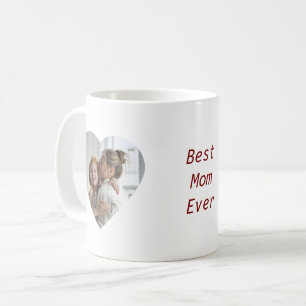 Love in Every Sip – Heart Photos Mug for Mum