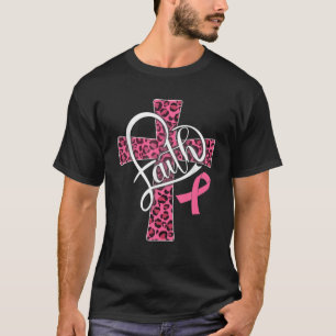 Love In Faith Christian Religious Breast Cancer Aw T-Shirt