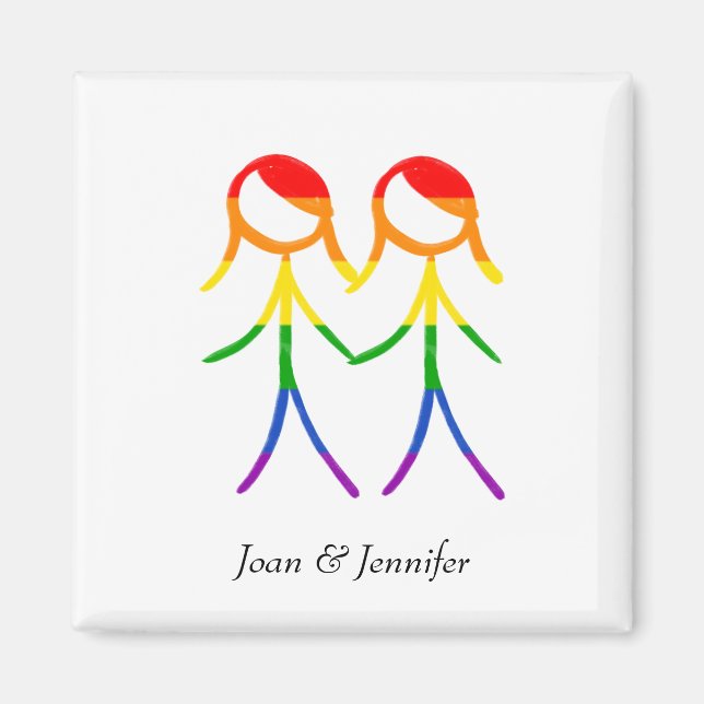 Love In Full Colour Magnet (Front)