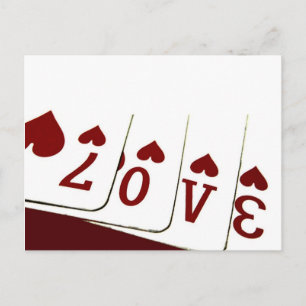 Love in Heart Playing Cards