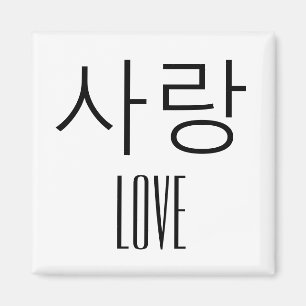 Love in Korean Magnet