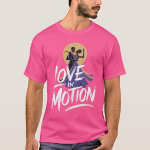Love in Motion – Romantic African Dance Art T-Shirt