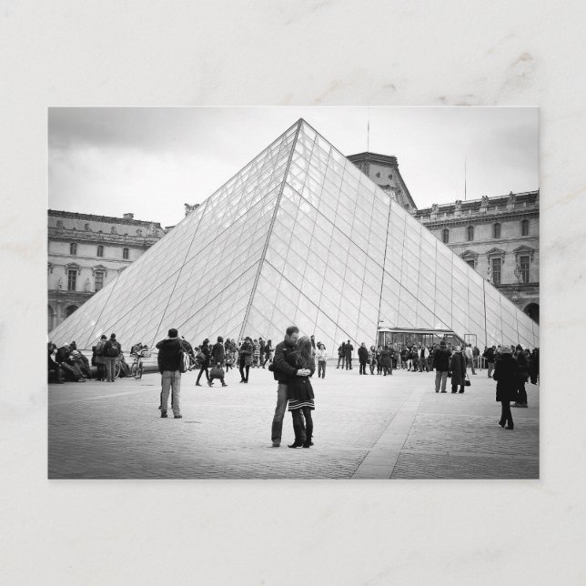 Love in Paris, Louvre Postcard (Front)