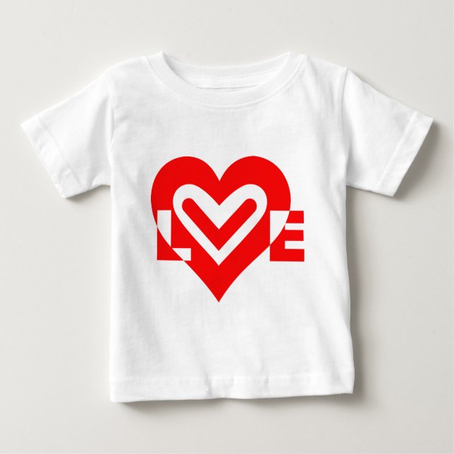 Love in Red Baby T-Shirt (Front)