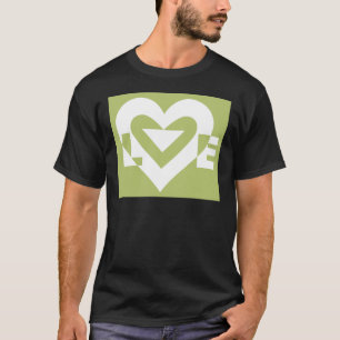 Love in Sage Green T-Shirt