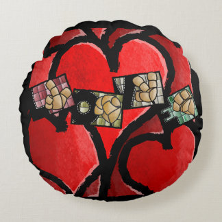 LOVE in sign language – Heart Pillow