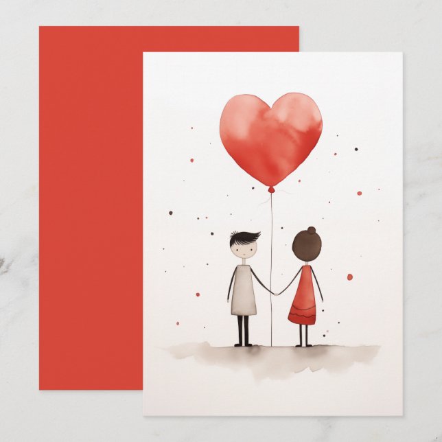 Love in Simplicity Invitation (Front/Back)