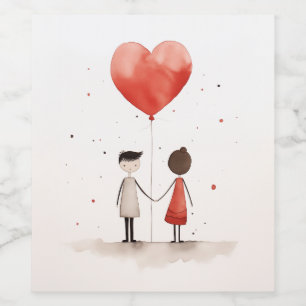 Love in Simplicity Wine Label