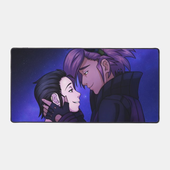 Love in Space Desk Mat (Front)