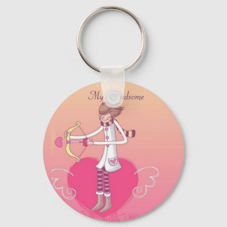Love in the Air - My Handsome (Guy Keychain) Key Ring
