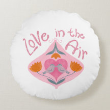 Love in the air valentine birds and flowers