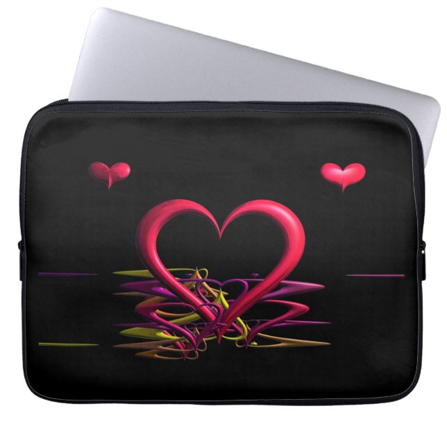 Love in the Darkness Laptop Sleeve (Front)
