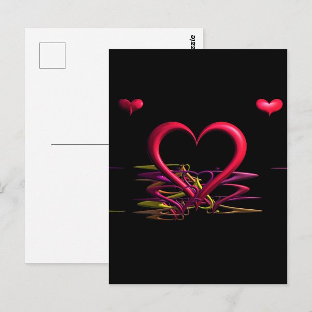 Love in the Darkness Postcard (Front/Back)