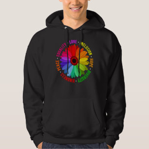 Love Inclusion Hope Diversity Kindness Peace Equal Hoodie